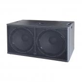 Invotone DSX218SA - активный сабвуфер , 18\" х 2, 2000 Вт, 35 Гц - 120 Гц, 133 дБ (макс.)