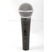 Shure SM58S - вокальный микрофон (50-15000Hz) с выключателем