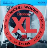 D`ADDARIO EXL-145 струны для эл.гит Heavy 12-54