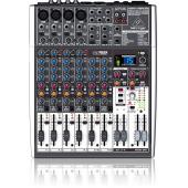 Behringer X1204USB - микшер,4 моно, 2 стерео,2 AUX-шины, процессор эффектов, интегрированный USB